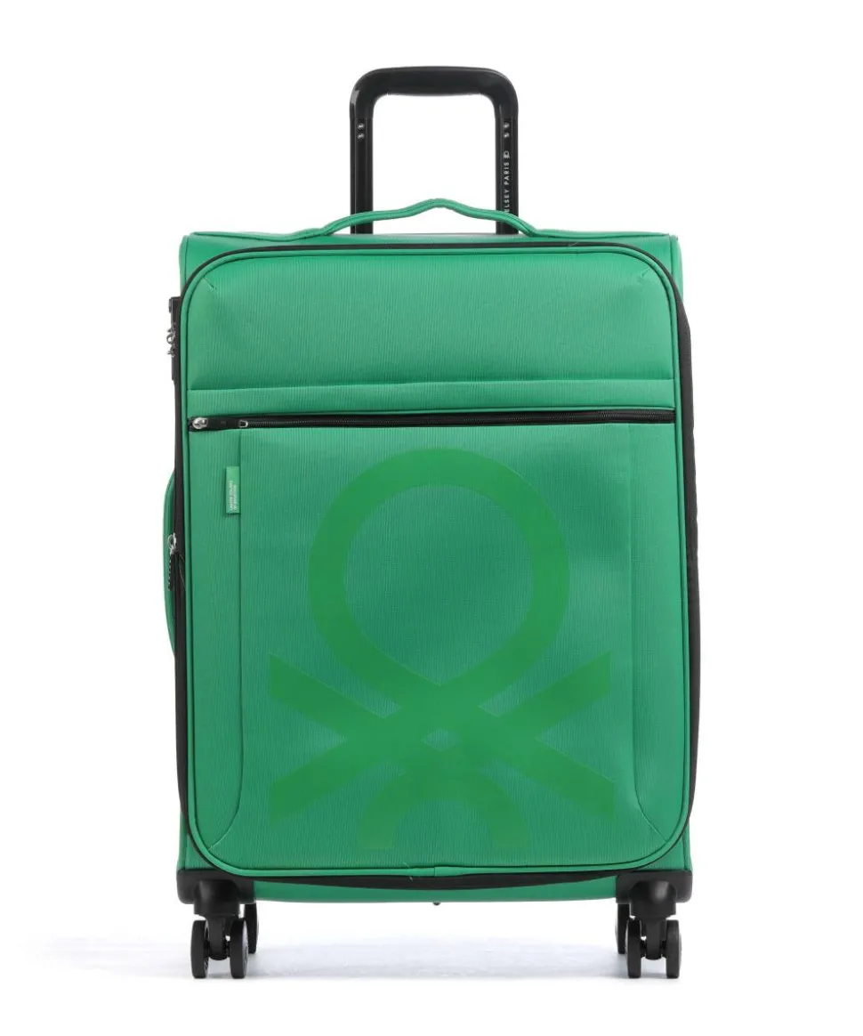 x United Colors of Benetton CB 4-Rollen Trolley grün 67 cm