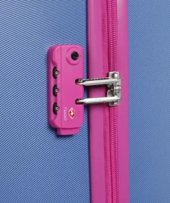 x United Colors of Benetton Fabrica 4-Rollen Trolley blau 76 cm