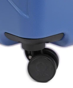 x United Colors of Benetton Fabrica 4-Rollen Trolley blau 76 cm