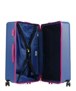 x United Colors of Benetton Fabrica 4-Rollen Trolley blau 76 cm