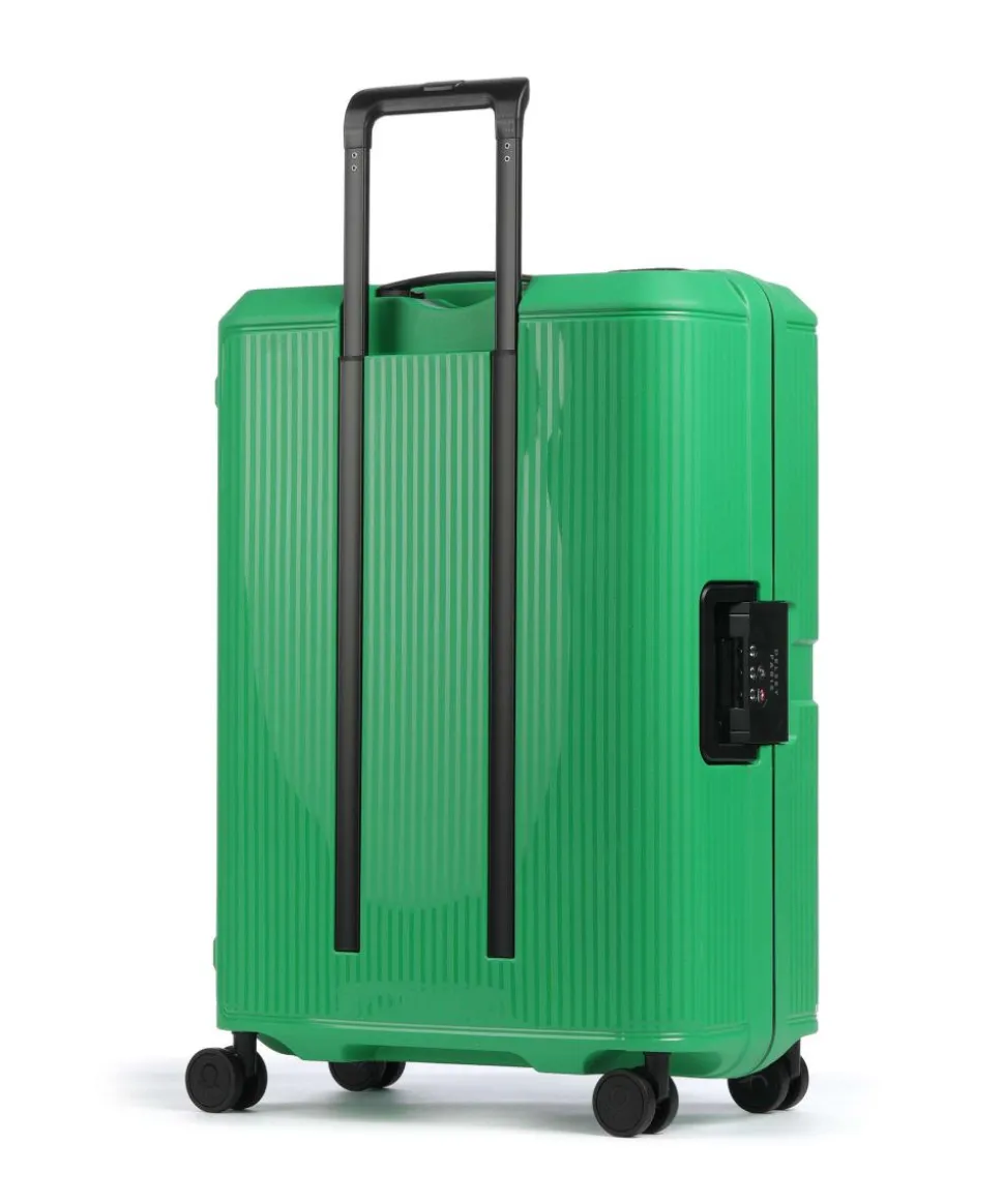 x United Colors of Benetton CB Hard 4-Rollen Trolley grün 67 cm