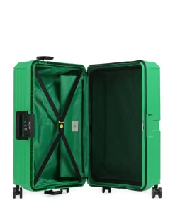 x United Colors of Benetton CB Hard 4-Rollen Trolley grün 67 cm