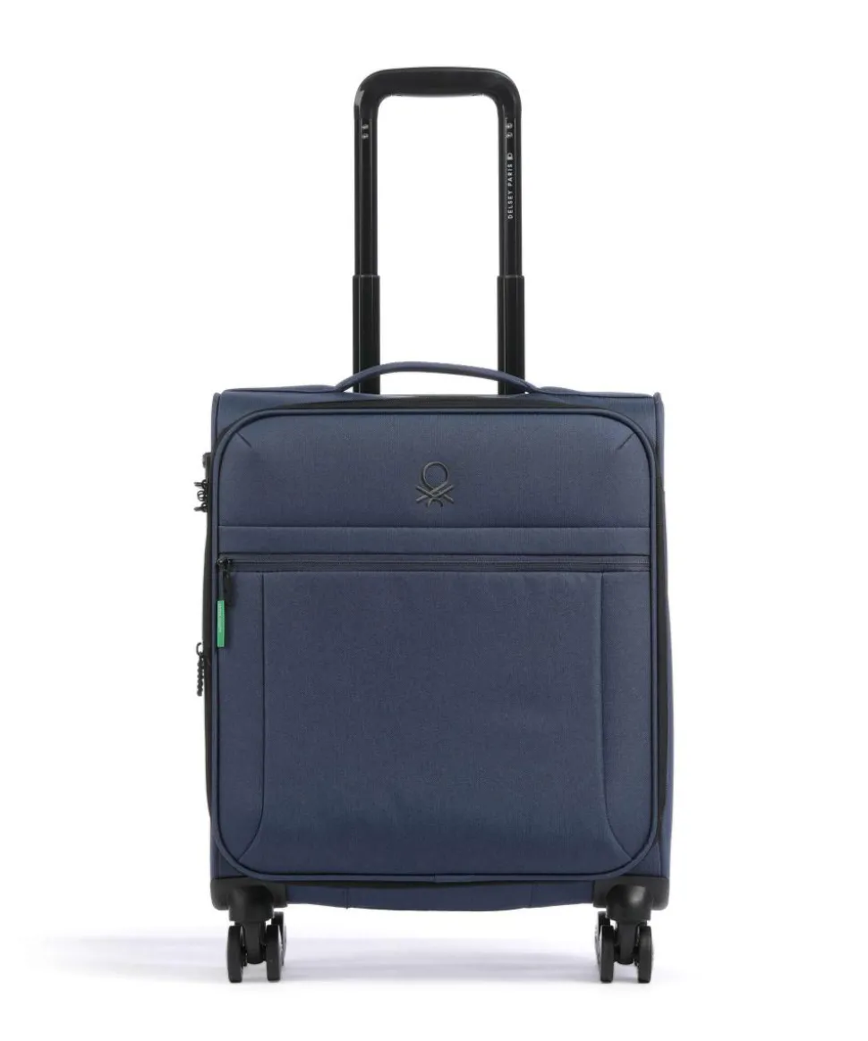 x United Colors of Benetton BE 4-Rollen Trolley blau 55 cm