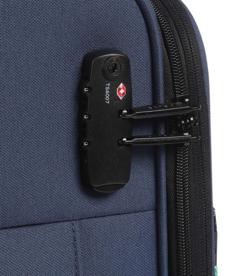 x United Colors of Benetton BE 4-Rollen Trolley blau 55 cm