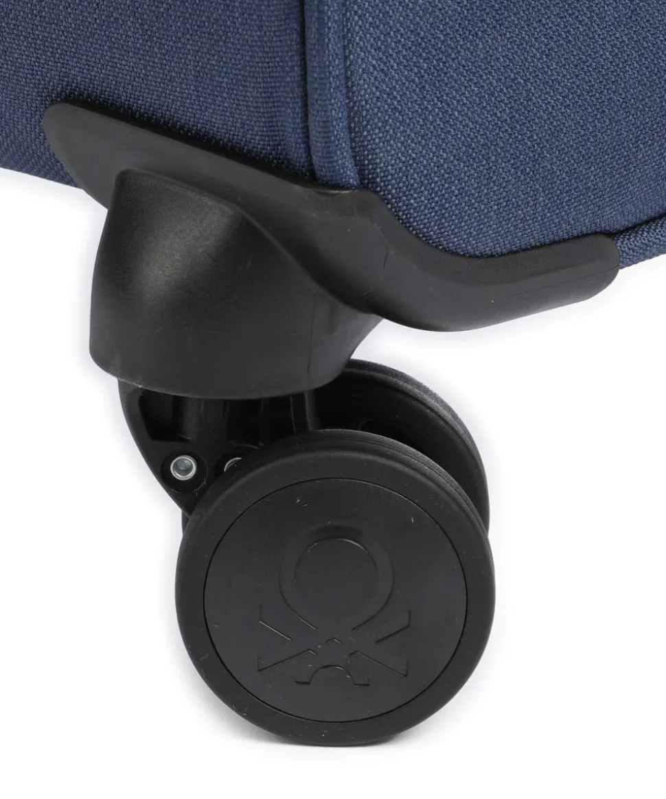 x United Colors of Benetton BE 4-Rollen Trolley blau 55 cm