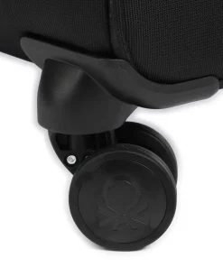 x United Colors of Benetton CB 4-Rollen Trolley schwarz 77 cm