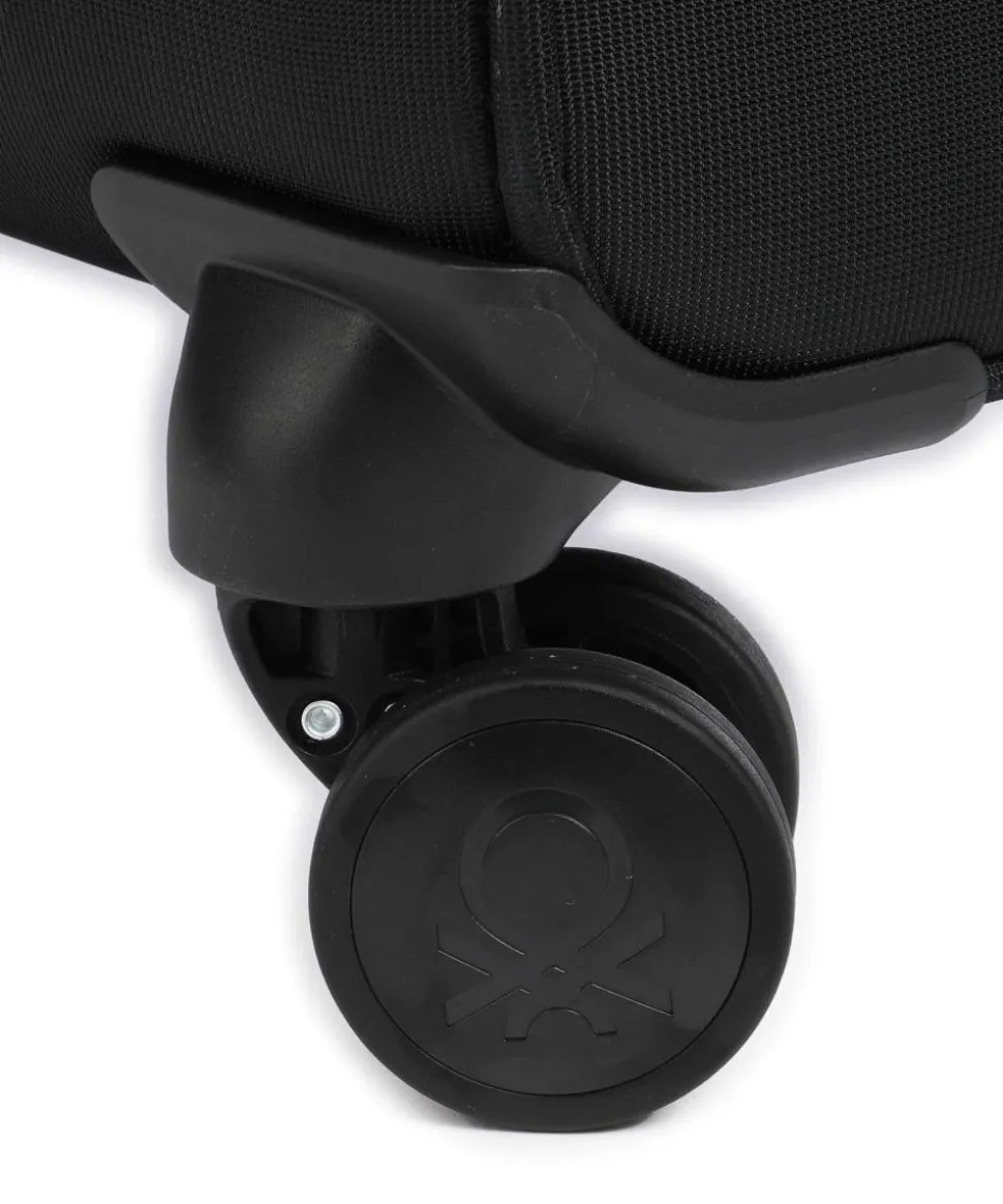 x United Colors of Benetton CB 4-Rollen Trolley schwarz 77 cm