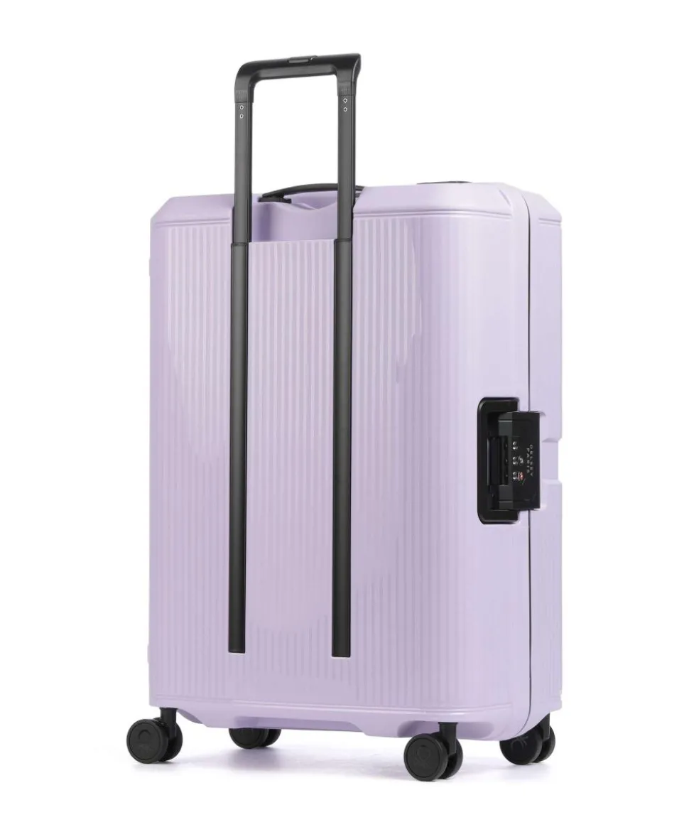 x United Colors of Benetton CB Hard 4-Rollen Trolley lavendel 67 cm