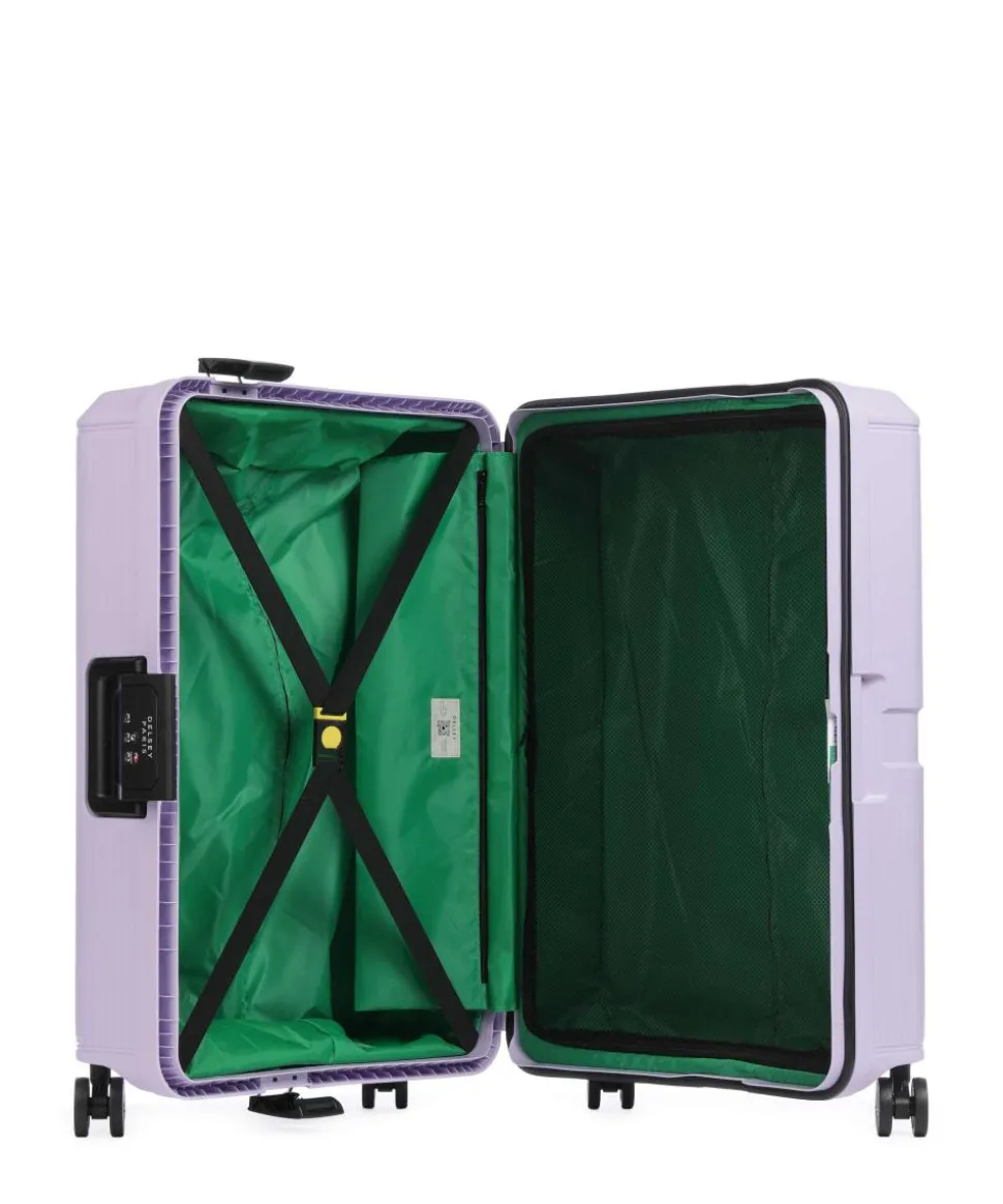 x United Colors of Benetton CB Hard 4-Rollen Trolley lavendel 67 cm