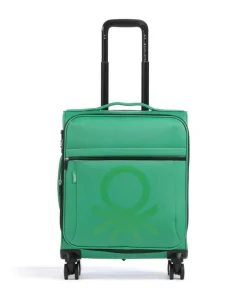 x United Colors of Benetton CB 4-Rollen Trolley grün 55 cm
