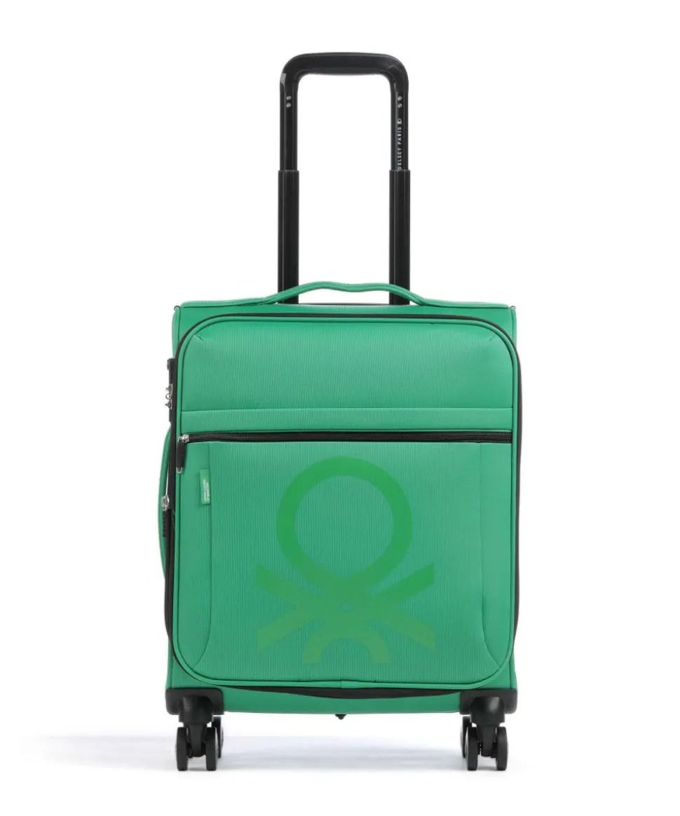 x United Colors of Benetton CB 4-Rollen Trolley grün 55 cm