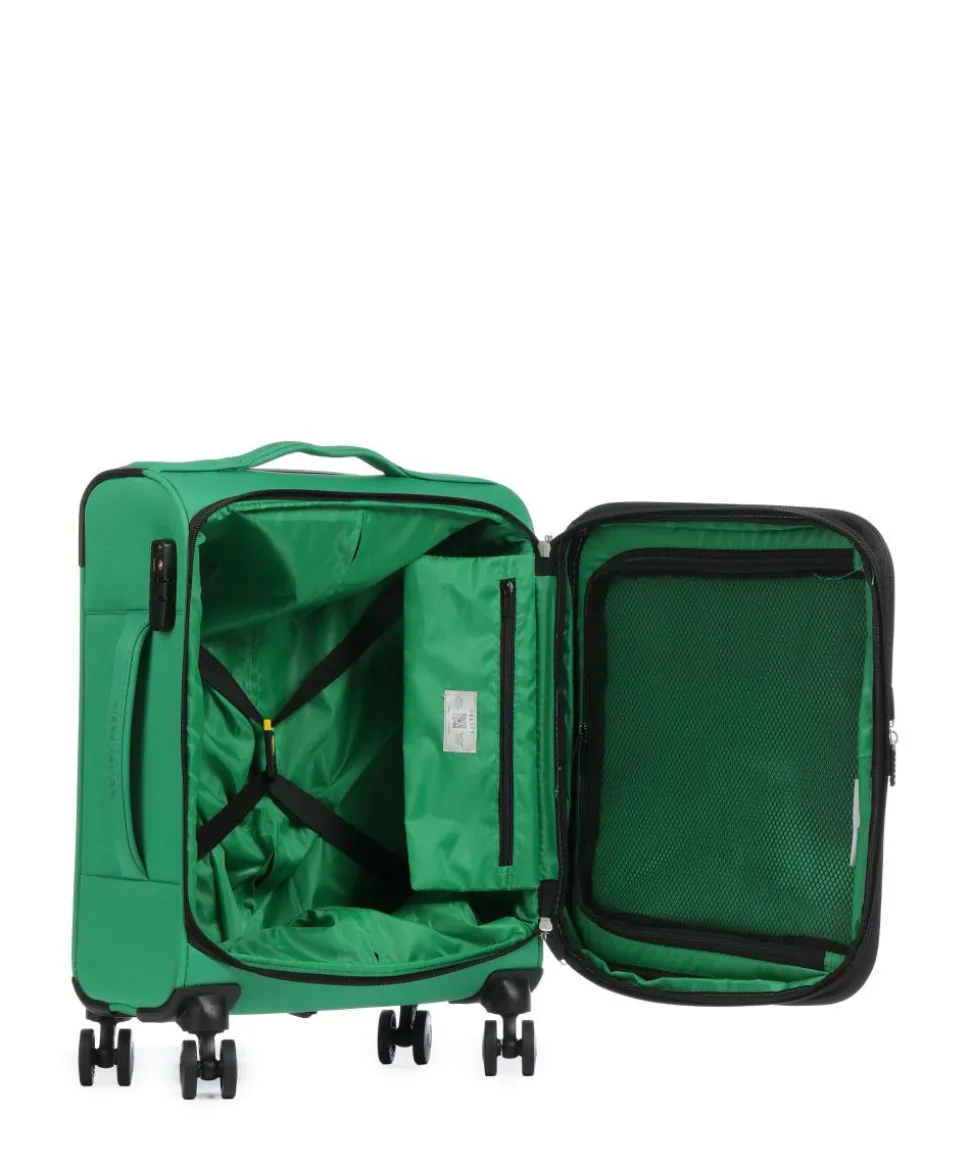 x United Colors of Benetton CB 4-Rollen Trolley grün 55 cm