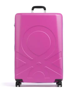 x United Colors of Benetton Fabrica 4-Rollen Trolley violett 76 cm