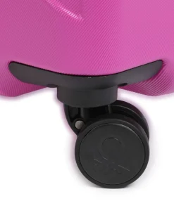 x United Colors of Benetton Fabrica 4-Rollen Trolley violett 76 cm