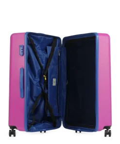 x United Colors of Benetton Fabrica 4-Rollen Trolley violett 76 cm