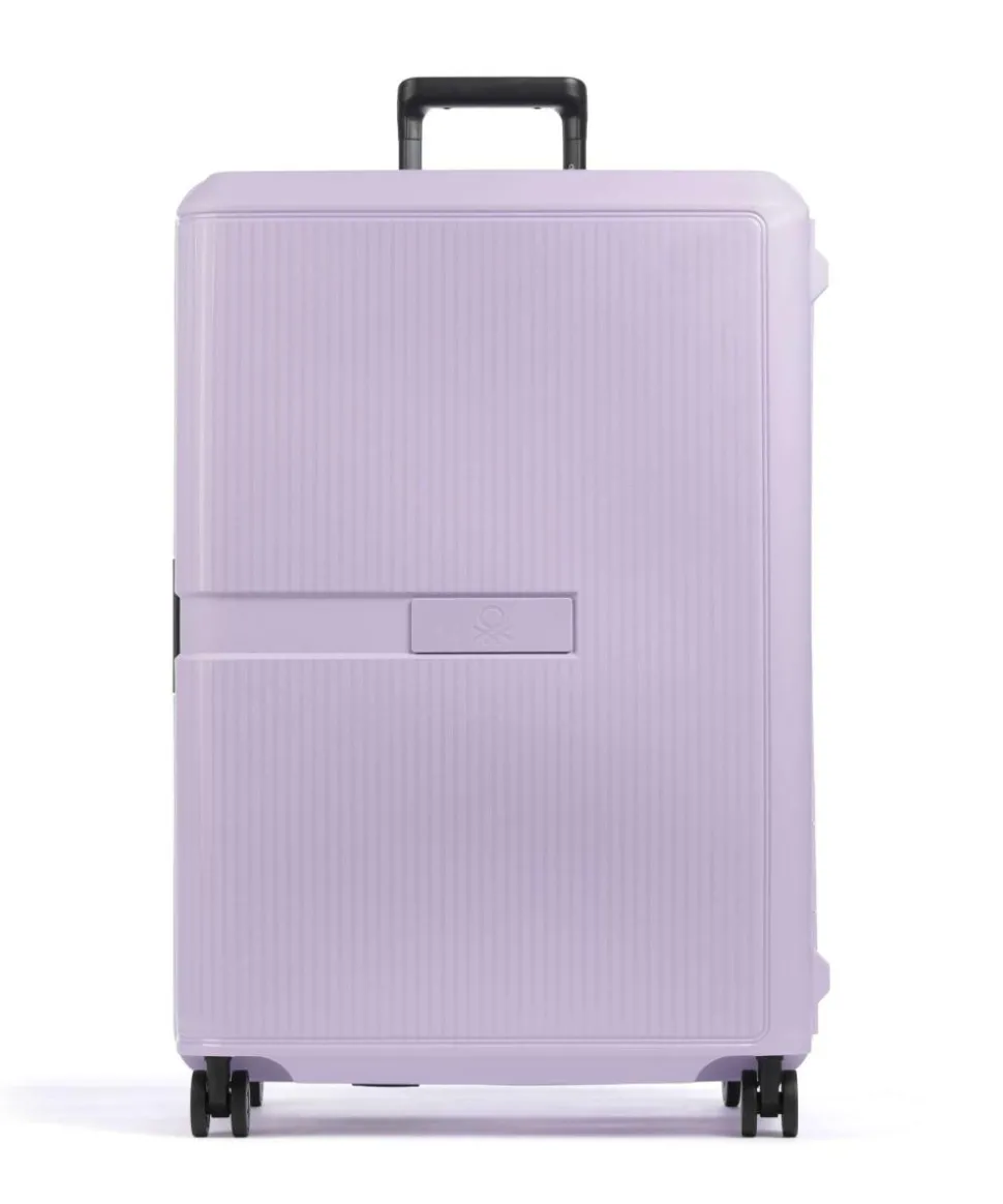 x United Colors of Benetton CB Hard 4-Rollen Trolley lavendel 77 cm