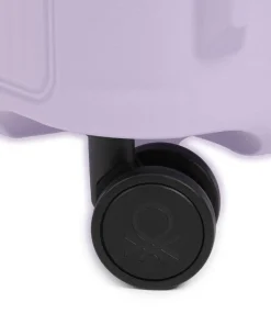 x United Colors of Benetton CB Hard 4-Rollen Trolley lavendel 77 cm