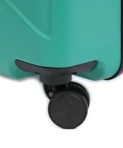 x United Colors of Benetton Fabrica 4-Rollen Trolley grün 66 cm