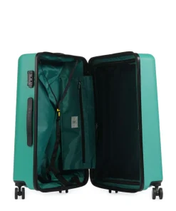 x United Colors of Benetton Fabrica 4-Rollen Trolley grün 66 cm