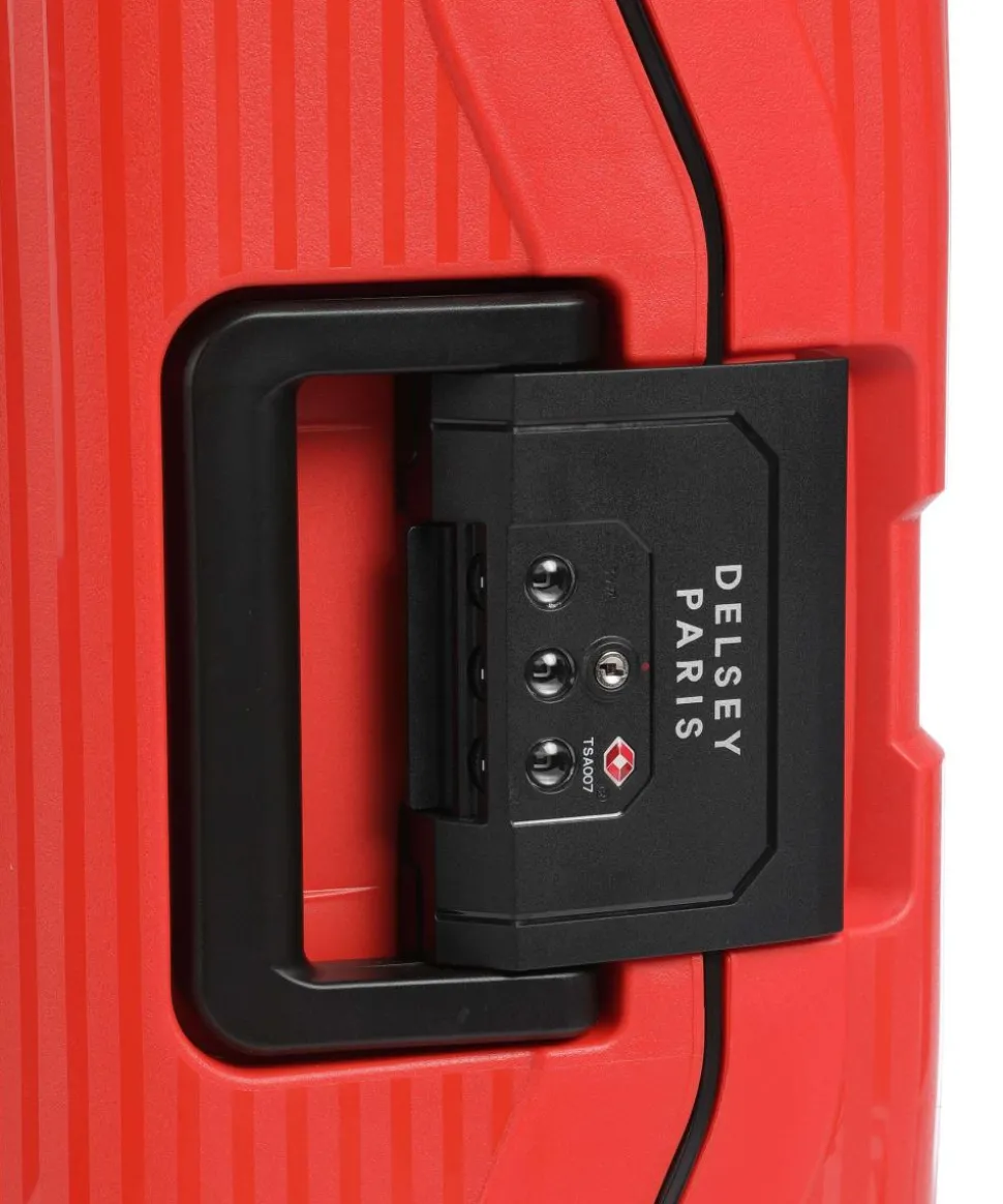 x United Colors of Benetton CB Hard 4-Rollen Trolley rot 55 cm