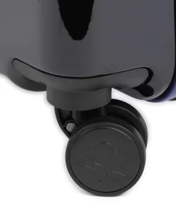 x United Colors of Benetton United 4-Rollen Trolley schwarz 55 cm