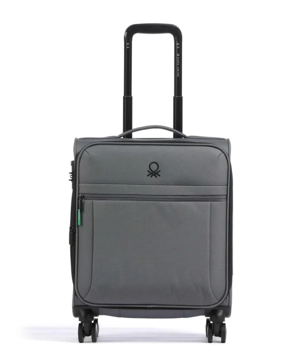 x United Colors of Benetton BE 4-Rollen Trolley anthrazit 55 cm