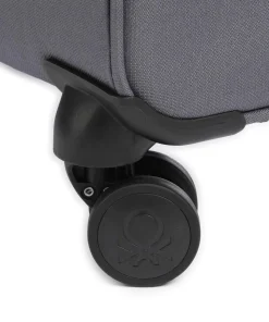 x United Colors of Benetton BE 4-Rollen Trolley anthrazit 55 cm