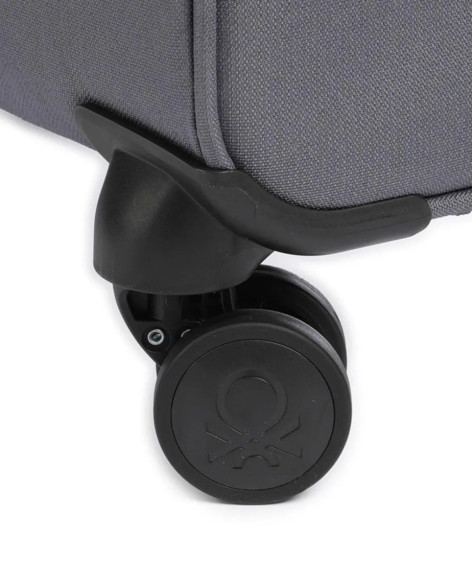 x United Colors of Benetton BE 4-Rollen Trolley anthrazit 55 cm