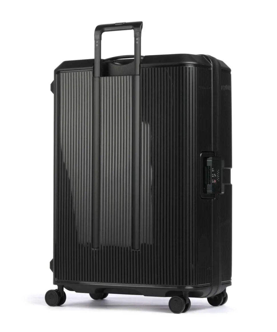 x United Colors of Benetton CB Hard 4-Rollen Trolley schwarz 77 cm