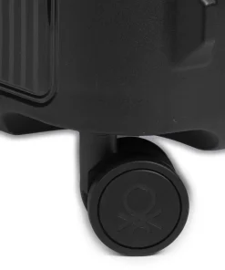 x United Colors of Benetton CB Hard 4-Rollen Trolley schwarz 77 cm