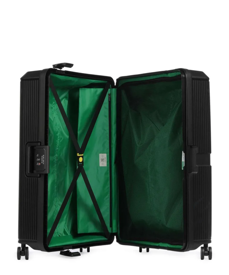 x United Colors of Benetton CB Hard 4-Rollen Trolley schwarz 77 cm