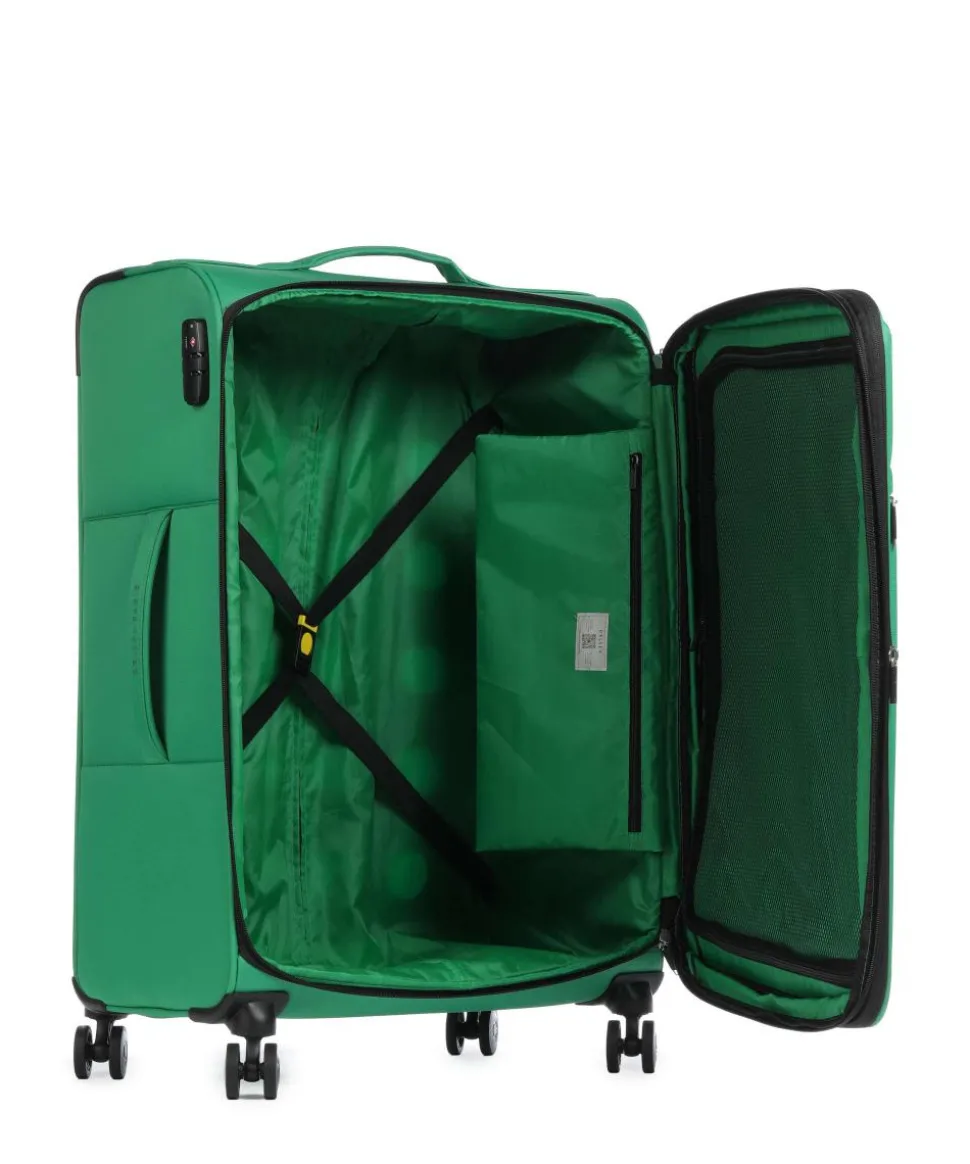 x United Colors of Benetton CB 4-Rollen Trolley grün 77 cm