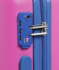 x United Colors of Benetton Fabrica 4-Rollen Trolley violett 55 cm