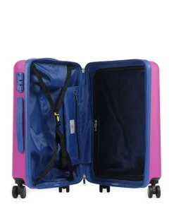 x United Colors of Benetton Fabrica 4-Rollen Trolley violett 55 cm