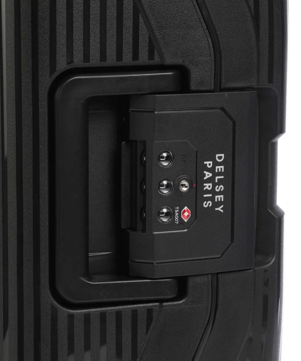 x United Colors of Benetton CB Hard 4-Rollen Trolley schwarz 55 cm