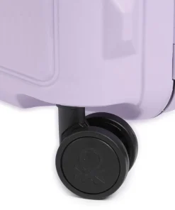 x United Colors of Benetton CB Hard 4-Rollen Trolley lavendel 55 cm