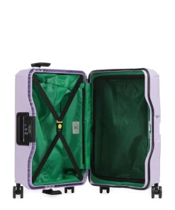 x United Colors of Benetton CB Hard 4-Rollen Trolley lavendel 55 cm