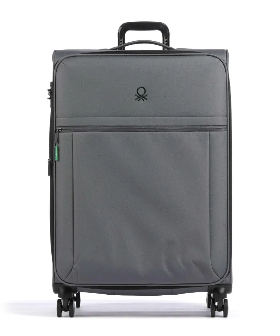 x United Colors of Benetton BE 4-Rollen Trolley anthrazit 76 cm