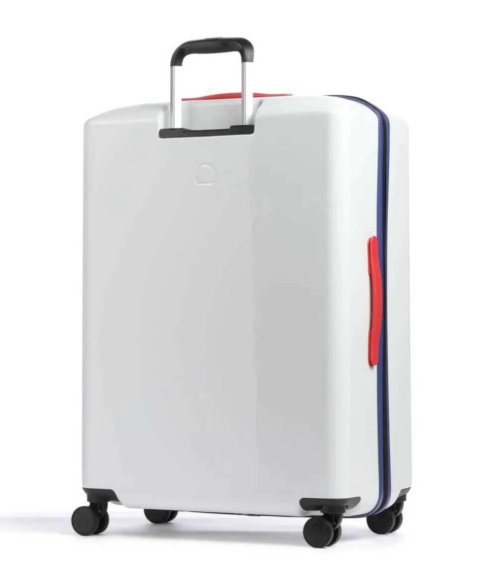 x United Colors of Benetton United 4-Rollen Trolley weiß 76 cm