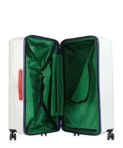 x United Colors of Benetton United 4-Rollen Trolley weiß 76 cm