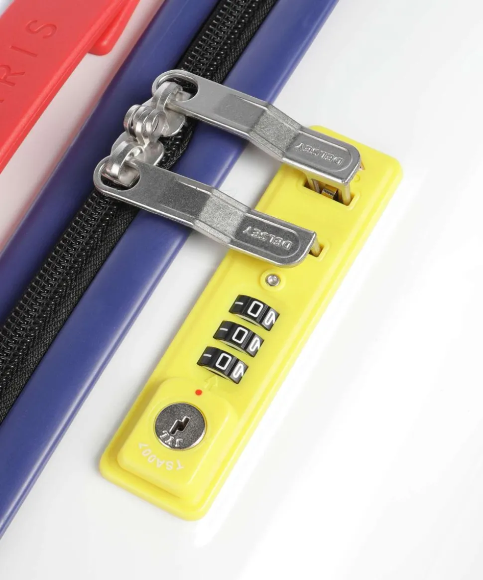 x United Colors of Benetton United 4-Rollen Trolley weiß 55 cm