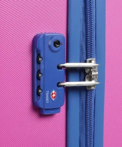 x United Colors of Benetton Fabrica 4-Rollen Trolley violett 66 cm