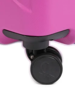 x United Colors of Benetton Fabrica 4-Rollen Trolley violett 66 cm