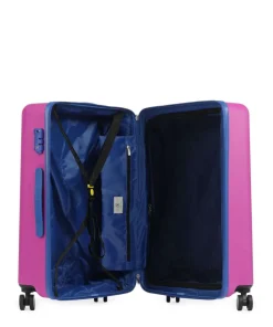 x United Colors of Benetton Fabrica 4-Rollen Trolley violett 66 cm