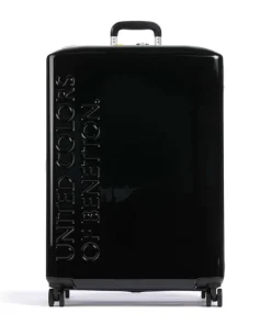 x United Colors of Benetton United 4-Rollen Trolley schwarz 76 cm