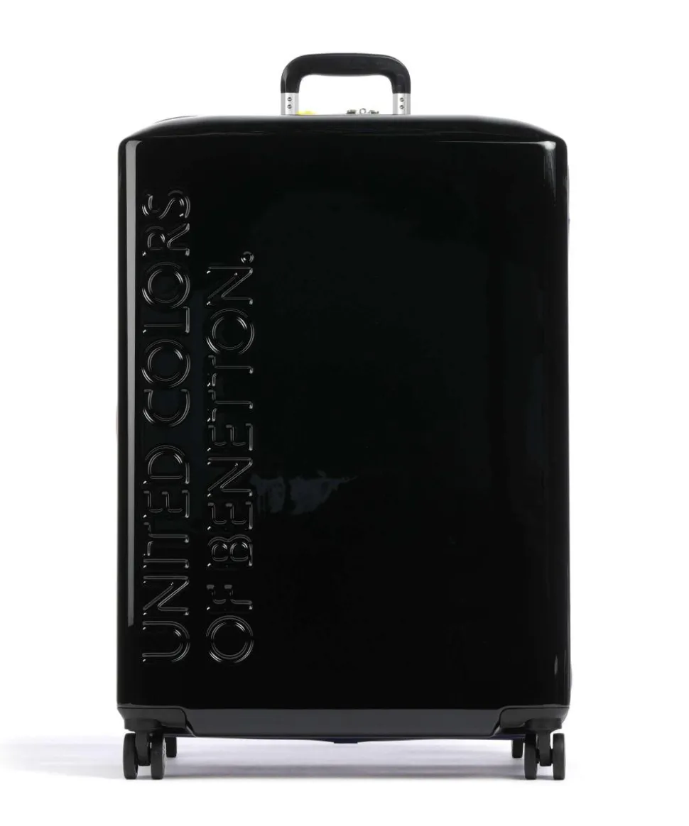 x United Colors of Benetton United 4-Rollen Trolley schwarz 76 cm