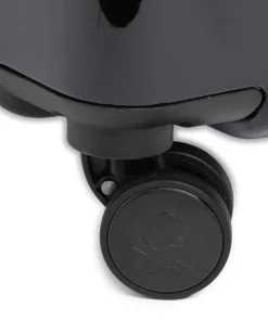 x United Colors of Benetton United 4-Rollen Trolley schwarz 76 cm