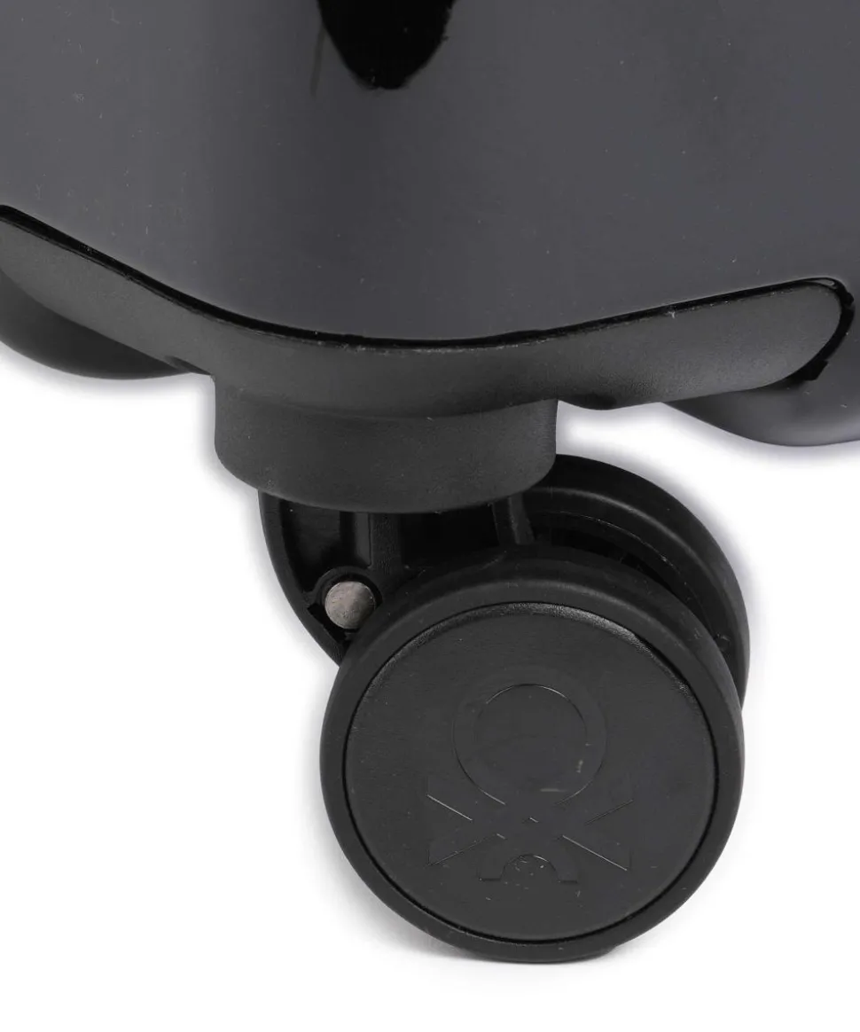 x United Colors of Benetton United 4-Rollen Trolley schwarz 76 cm