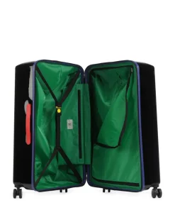 x United Colors of Benetton United 4-Rollen Trolley schwarz 76 cm