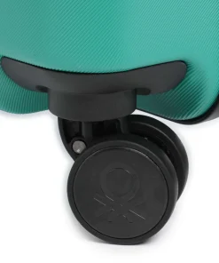 x United Colors of Benetton Fabrica 4-Rollen Trolley grün 55 cm